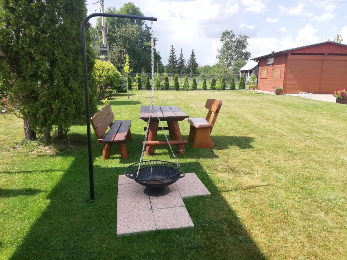Apartamenty Pod Magnolia Białowieża Dış mekan fotoğraf